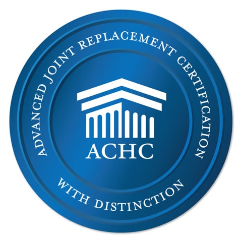 Advanced Joint Replacement Certification With Distinction